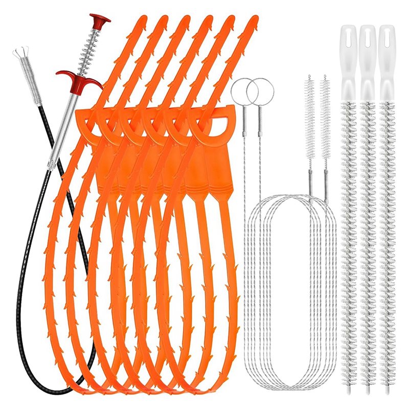 Drain Snake Flexible - ABNL Инструмент для удаления волос из