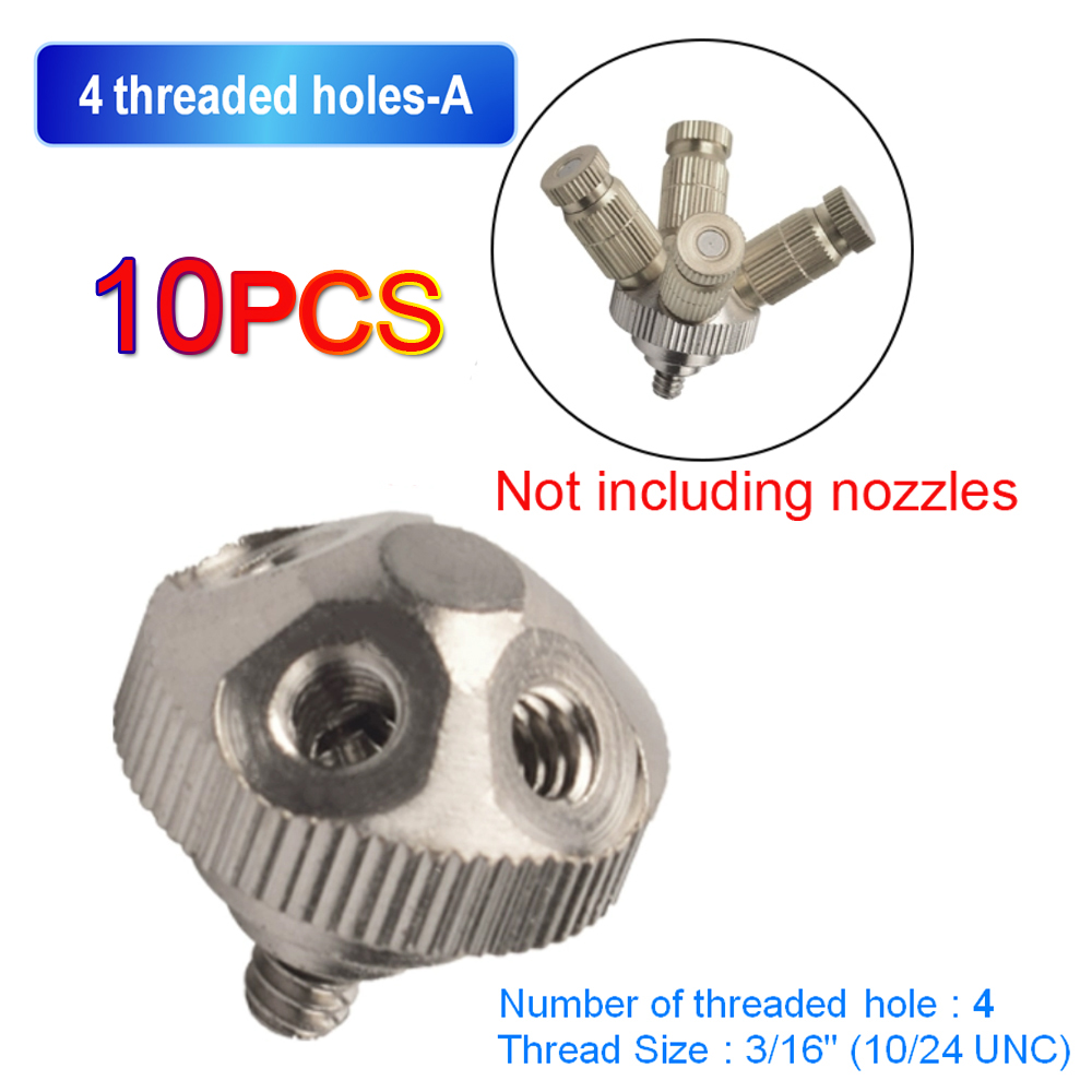 Compression Fitting Brass - 10 шт., 3/16 дюйма, быстрый вставной
