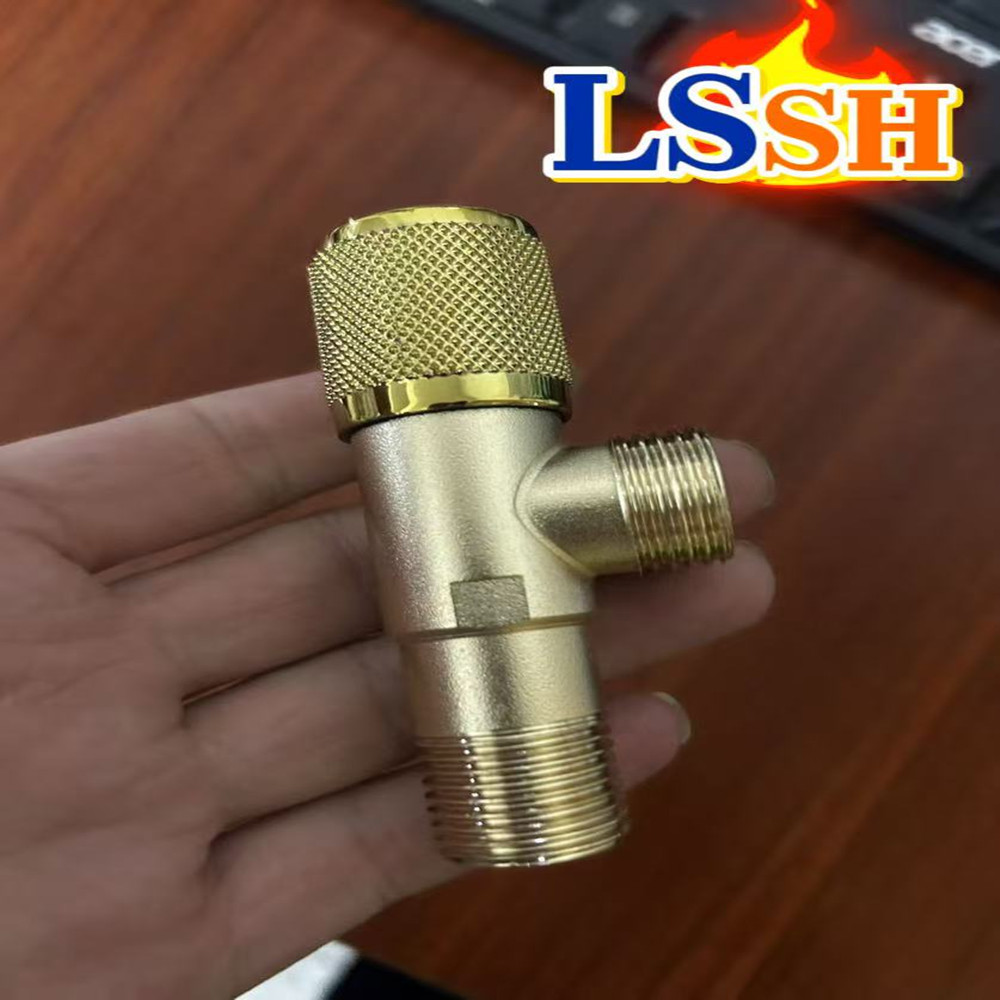 Toilet Fill Valve - Полностью медный угловой клапан для унитаза,