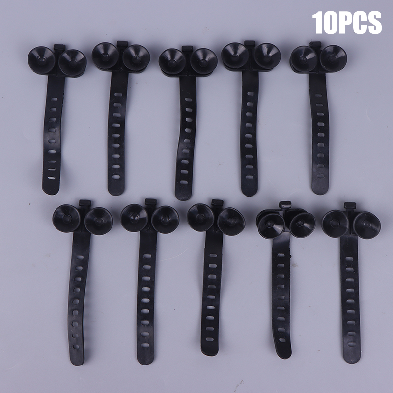 Plastic Pipe Clip - 10 шт./компл., присоски для аквариума, трахея,