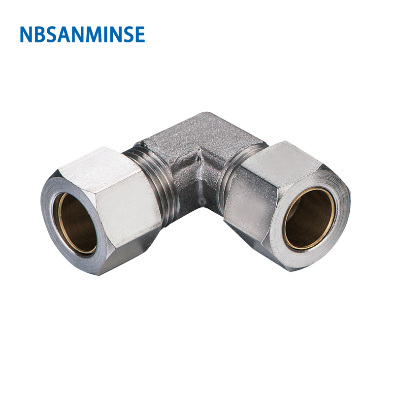 Compression Fitting Brass - 10 шт./лот, пневматический компрессионный соединитель KV,
