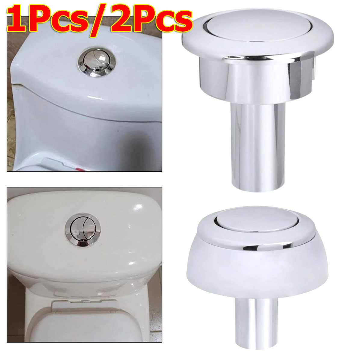 Toilet Fill Valve - 1/2 шт. 48 мм кнопка смыва