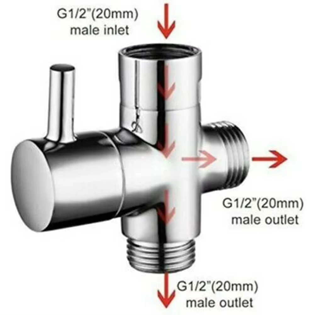 G1/2in 3-ходовой переключающий – обзор и цена Shower Valve Cartridge