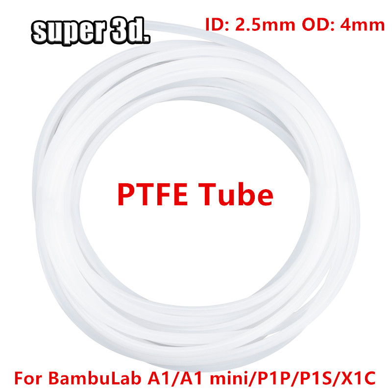 Трубка PTFE Bambu Lab 1/2/50 м – обзор и цена Ptfe Tape Thread