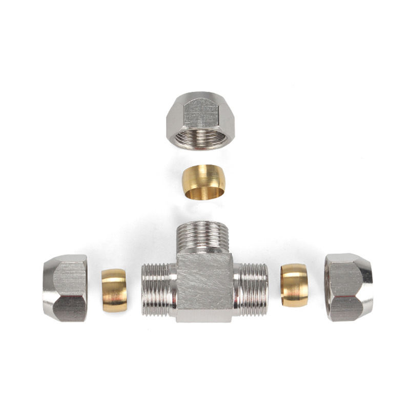 Пневматические фитинги, латунн – обзор и цена Compression Fitting Brass