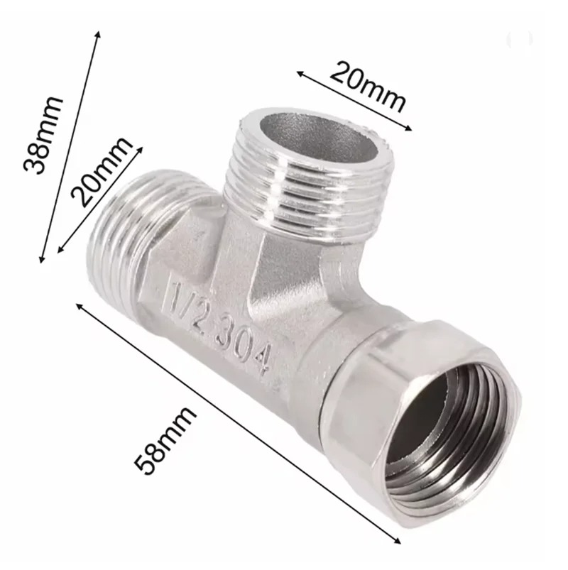Т-образный адаптер из нержавею – обзор и цена Shower Valve Cartridge