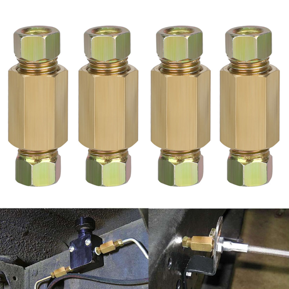 12 шт 3/16 (3/8-24 инвертирова – обзор и цена Compression Fitting Brass
