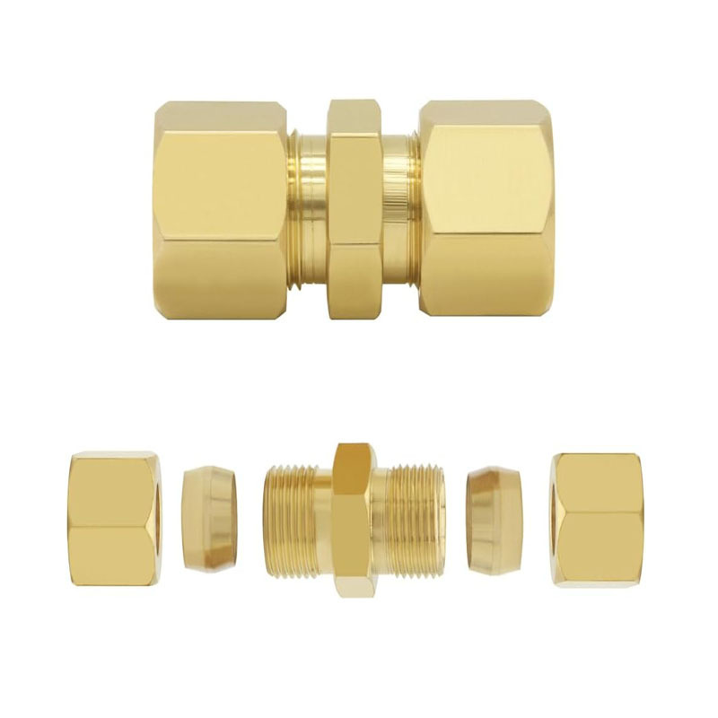 1 шт. латунный компрессионный  – обзор и цена Compression Fitting Brass